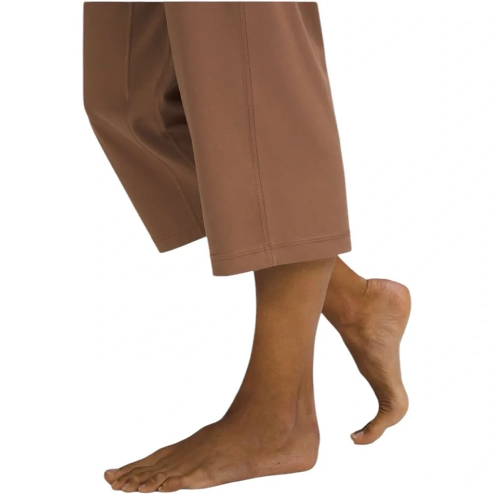 Lululemon Align Hi Rise Wide Leg Pants Tan Brown Plus Size 20 New! - Picture 2 of 9